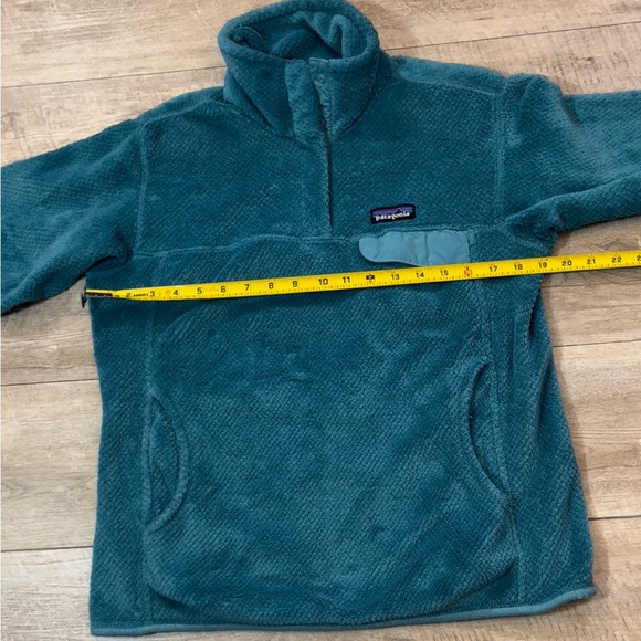 Patagonia Women’s Teal Re-Tool Snap-T Pullover Size Medium - Picture 6 of 8